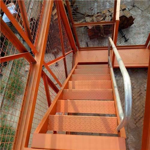 安全梯笼春泉金属制品基坑安全梯笼箱式安全梯笼组合式安全梯笼